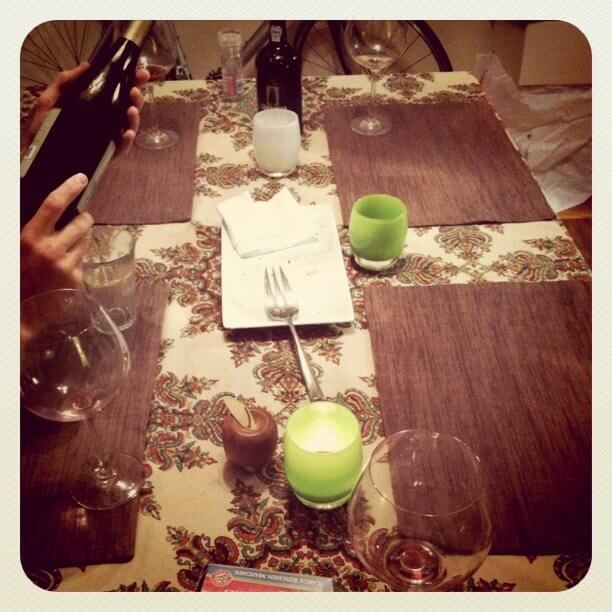 dinner party table