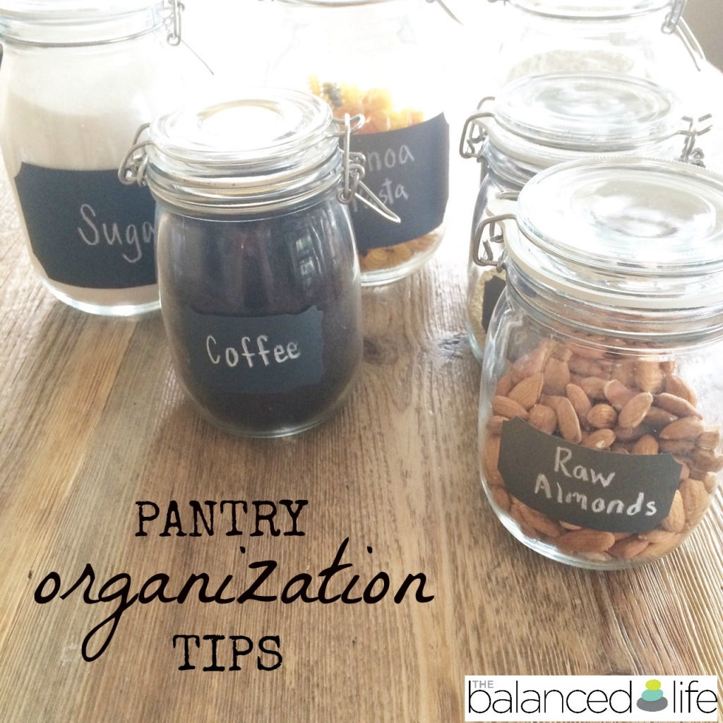 how to organize a pantry