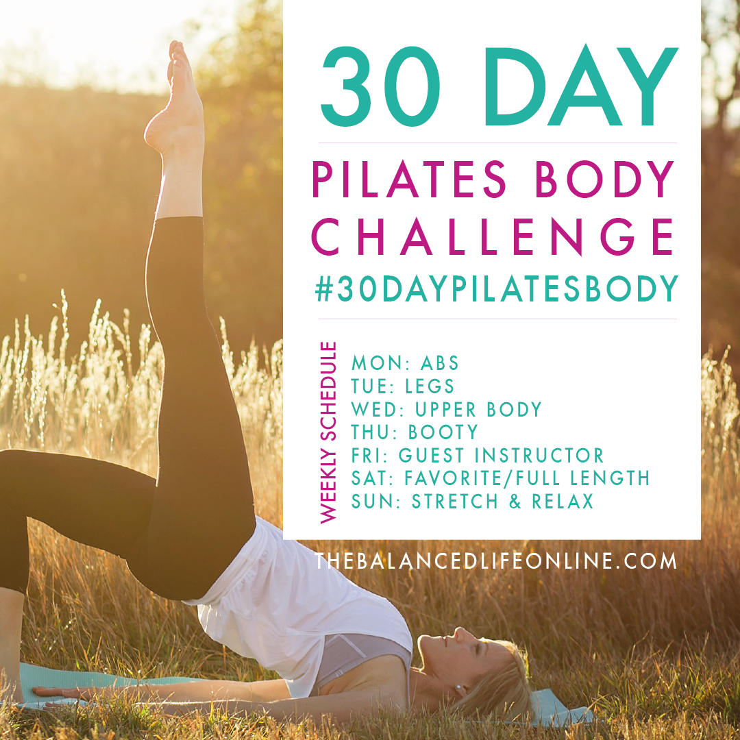30-Day Pilates Body Challenge: Day #5 - Lindywell