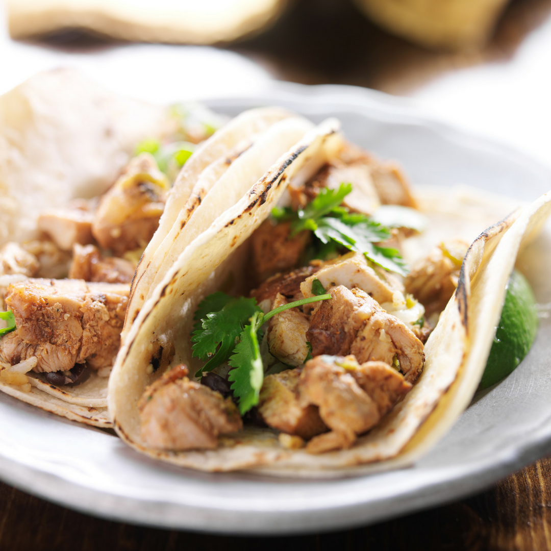 Slow Cooker Chicken Tacos - Lindywell