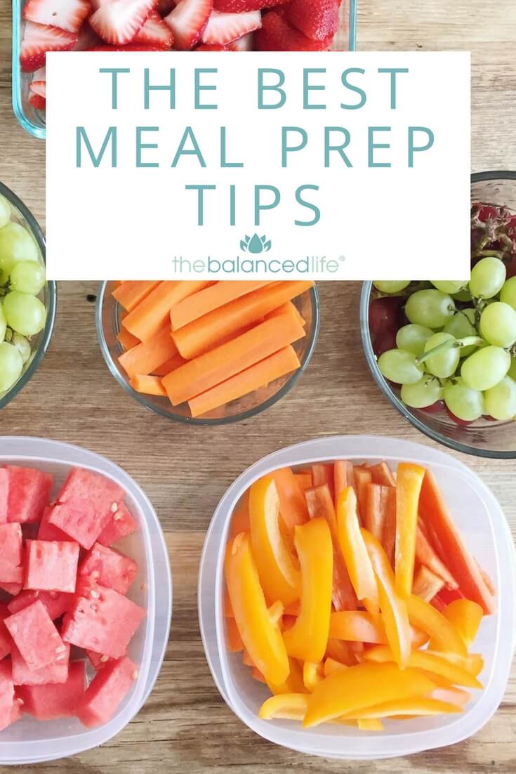 The Best Meal Prep Tips from The Balanced Life Team