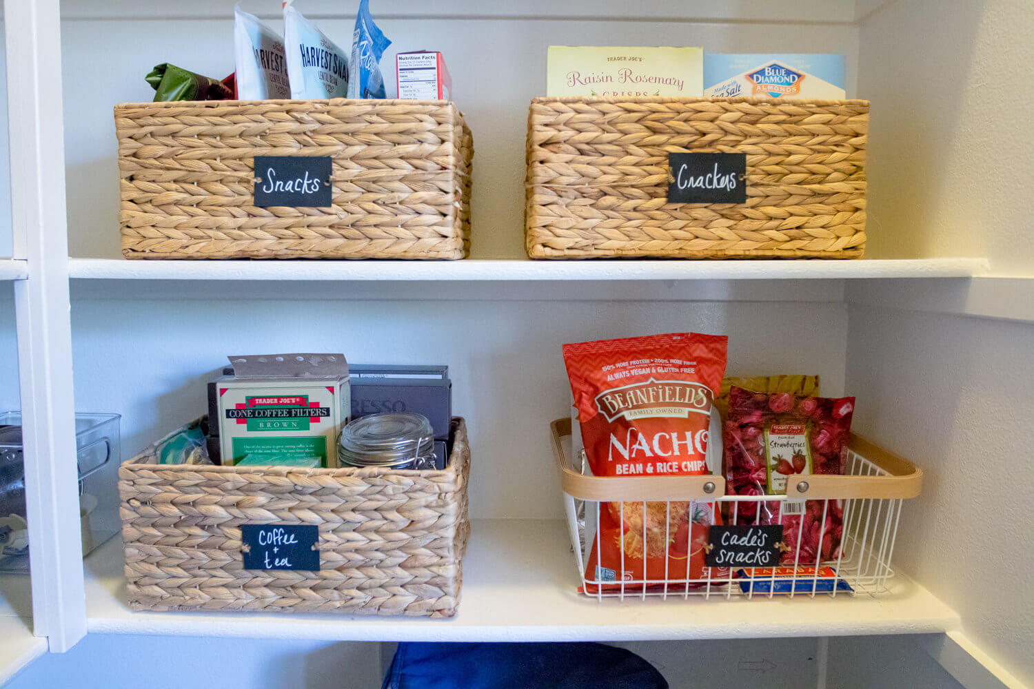 Snack Pantry Organization Ideas for the Entire Family