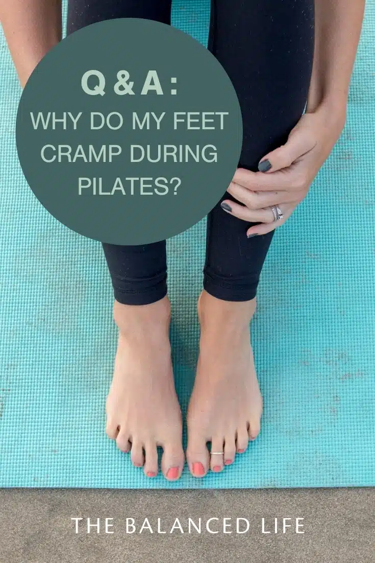 Why do my feet cramp during Pilates? - Lindywell