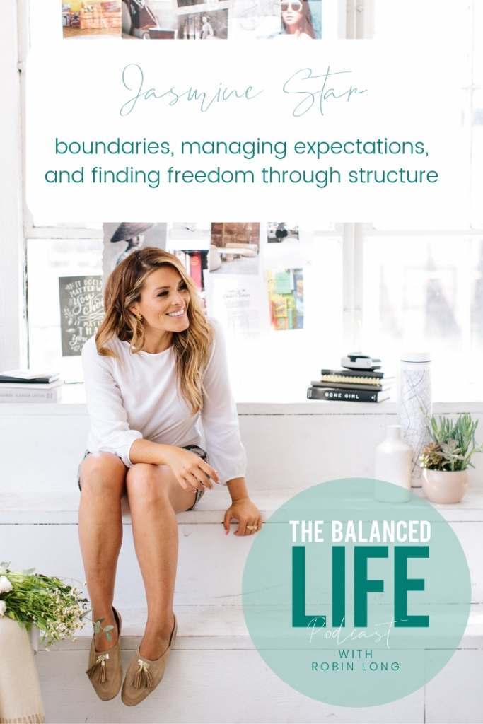 The Balanced Life Podcast featuring Jasmine Star