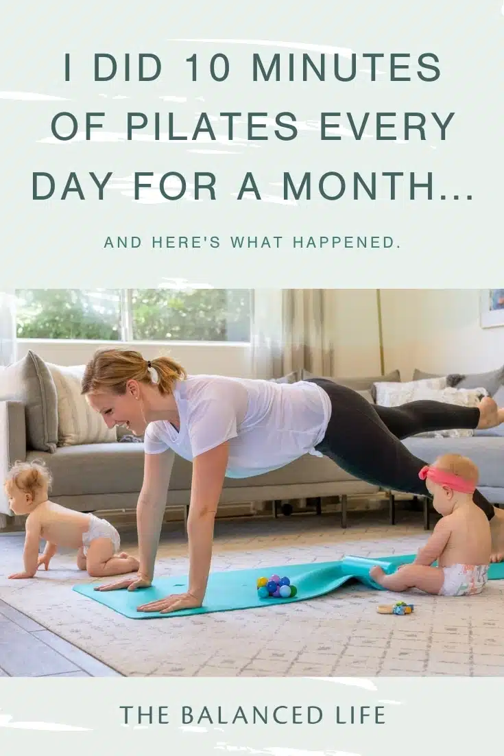 I did 10 minutes of Pilates every day for a month - Lindywell
