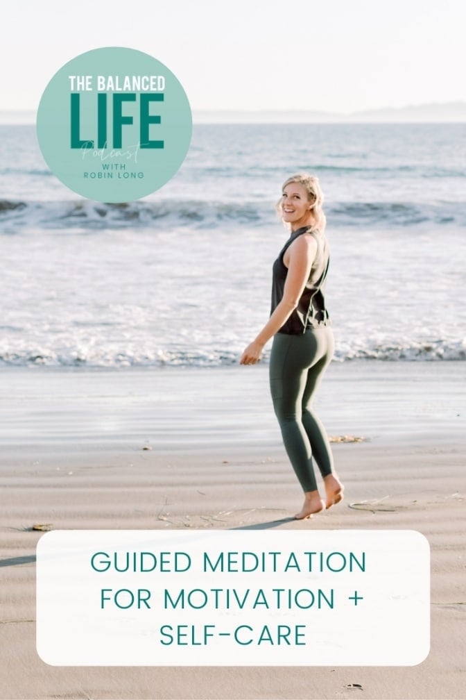 View of A guided meditation for motivation + self-care - Lindywell