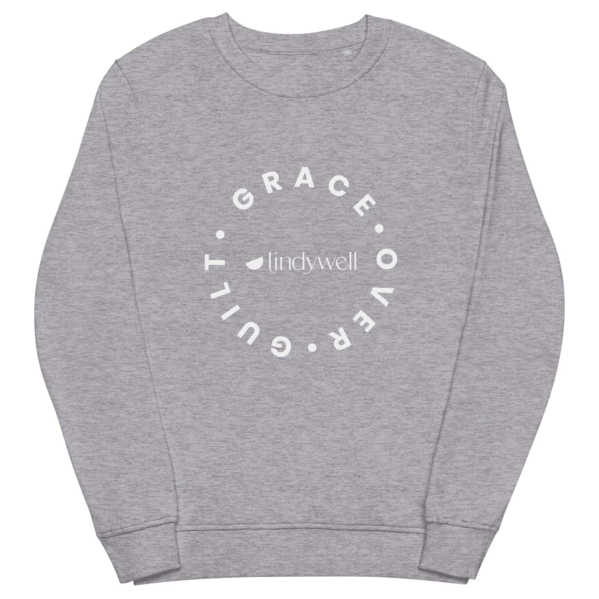 Crew Sweatshirt - Grey Melange –