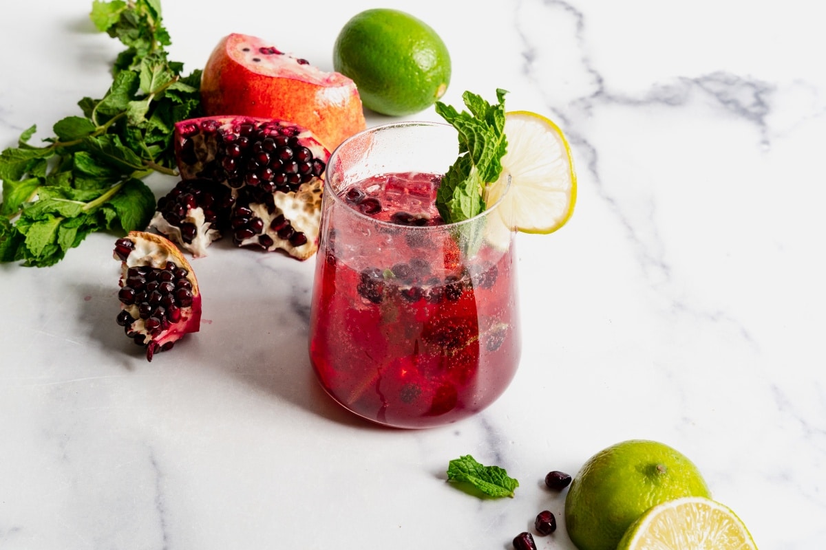 Fruit Punch Mocktail - The Mindful Mocktail